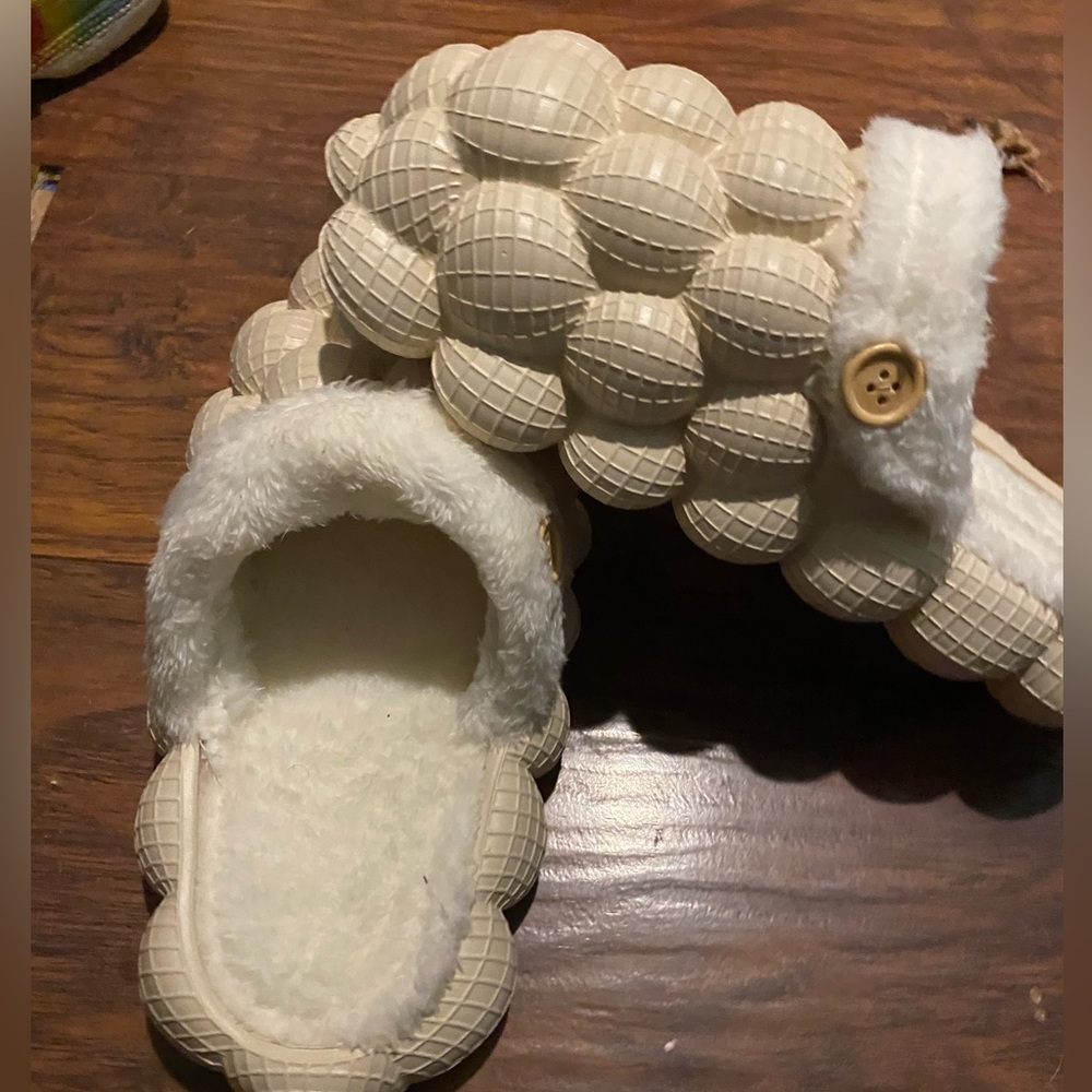 Cotton Bubble Slides